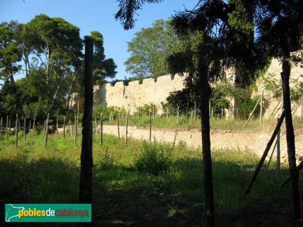 Sant Martí d'Empúries - Muralla (Foto: Albert Esteves, 2009) Sant Martí d'Empúries - Muralla