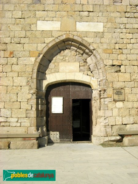 Sant Martí d'Empúries, església (Foto: Albert Esteves, 2009) Sant Martí d'Empúries, església