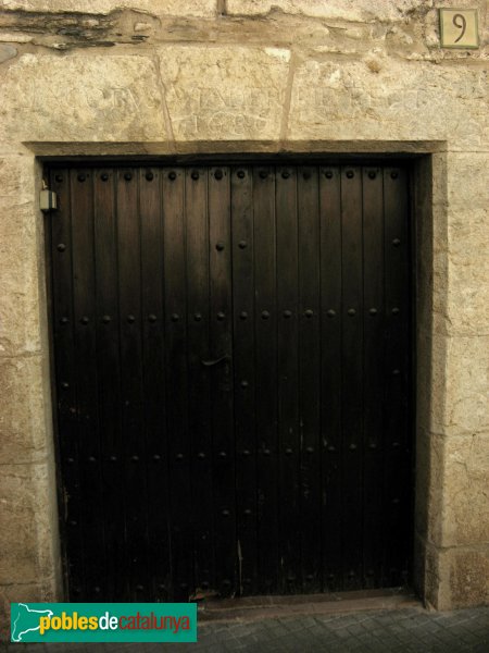 L'Armentera - Portal de 1686 (Foto: Albert Esteves, 2009) L'Armentera - Portal de 1686