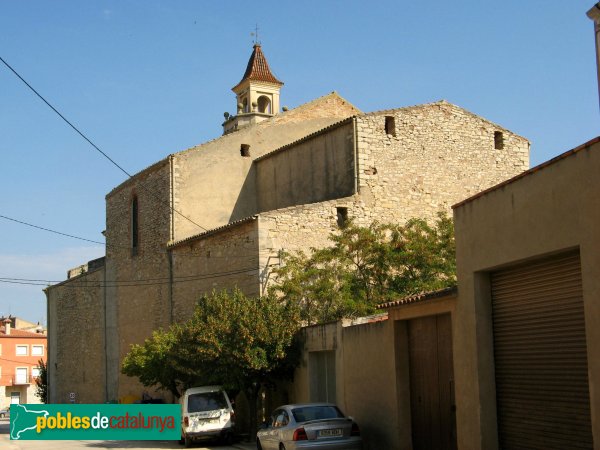 Pira - Església de Sant Salvador, façana posterior (Foto: Albert Esteves, 2009) Pira - Església de Sant Salvador, façana posterior