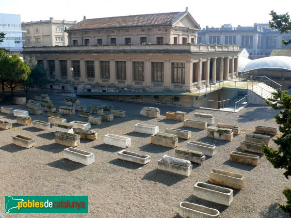 Museu de la Necròpolis (Foto: <i>Joan Grífols</i>, 2007) Museu de la Necròpolis