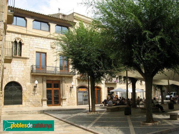 Montblanc - Plaça Major (Foto: Albert Esteves, 2009) Montblanc - Plaça Major