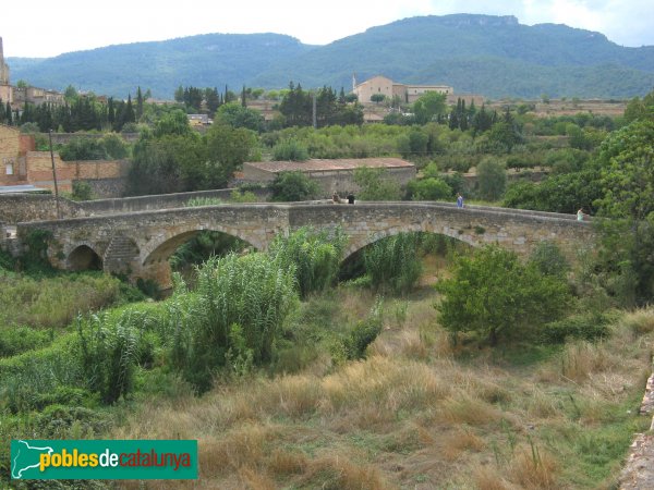 Montblanc - Pont Vell (Foto: Albert Esteves, 2009) Montblanc - Pont Vell