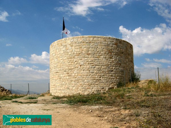 Barberà de la Conca - Torre del castell de Barberà (Foto: Albert Esteves, 2009) Barberà de la Conca - Torre del castell de Barberà