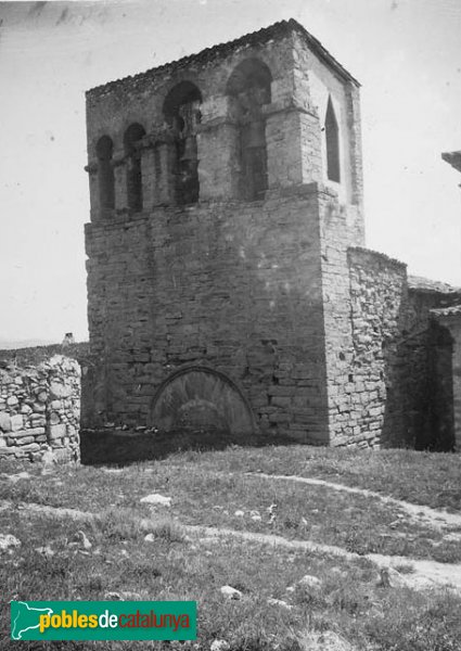 Sant Jaume de la Guàrdia dels Prats (Foto: Josep Salvany - Fons Salvany, Biblioteca de Catalunya, 1919) Sant Jaume de la Guàrdia dels Prats