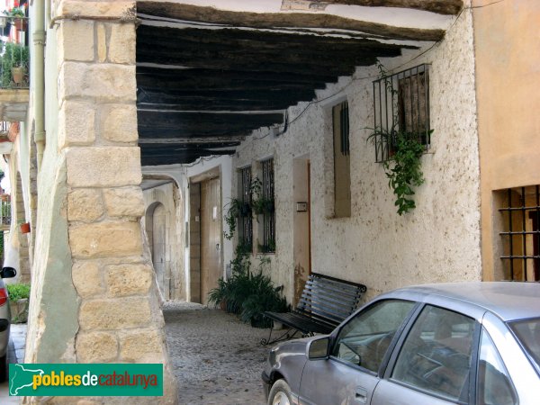 Blancafort - Plaça Vella (Foto: Albert Esteves, 2009) Blancafort - Plaça Vella