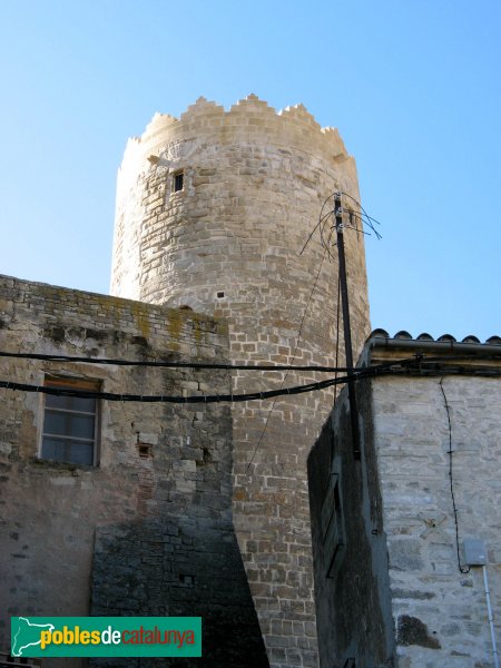 Santa Coloma de Queralt - Castell, torre de l'homenatge