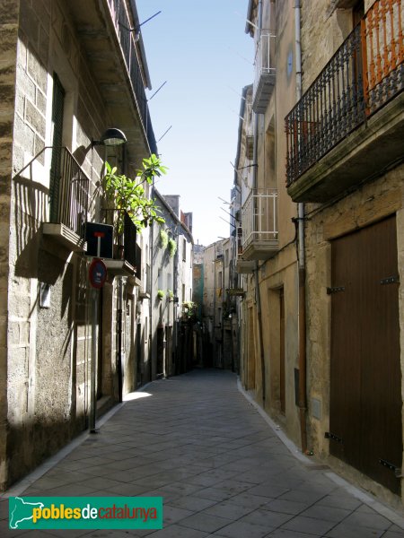 Santa Coloma de Queralt - Call jueu (Foto: Albert Esteves, 2009) Santa Coloma de Queralt - Call jueu