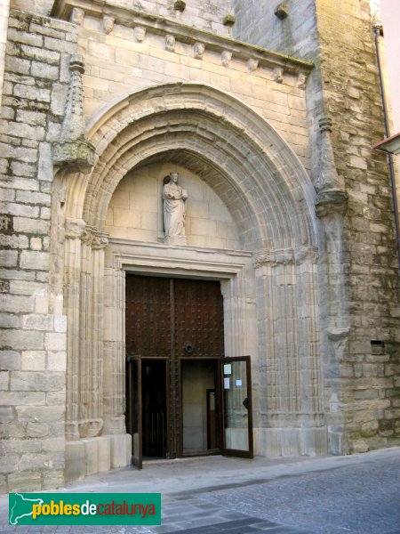 Santa Coloma de Queralt - Església de Santa Maria (Foto: Albert Esteves, 2009) Santa Coloma de Queralt - Església de Santa Maria