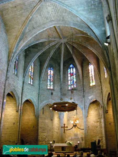 Santa Coloma de Queralt - Església de Santa Maria (Foto: Albert Esteves, 2009) Santa Coloma de Queralt - Església de Santa Maria