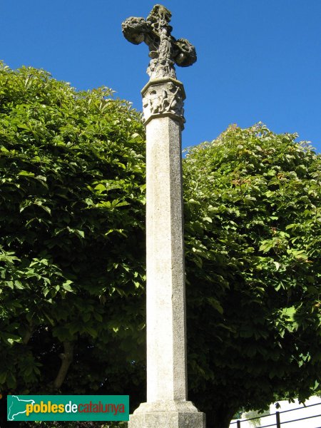 Santa Coloma de Queralt - Creu de la Font (Foto: Albert Esteves, 2009) Santa Coloma de Queralt - Creu de la Font
