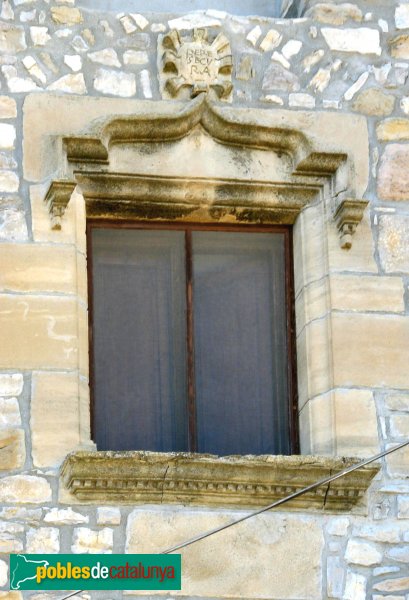 Santa Coloma de Queralt - Casal dels Requesens (Foto: Albert Esteves, 2009) Santa Coloma de Queralt - Casal dels Requesens