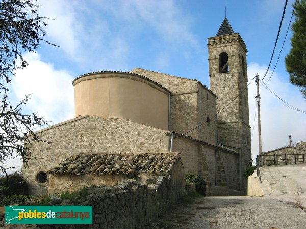 Santa Coloma de Queralt - Santa Maria d'Aguiló (Foto: Albert Esteves, 2009) Santa Coloma de Queralt - Santa Maria d'Aguiló