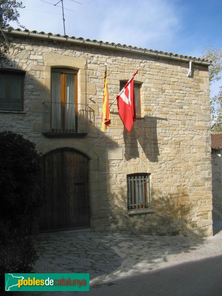 Les Piles - Nucli antic, ajuntament (Foto: Albert Esteves, 2009) Les Piles - Nucli antic, ajuntament