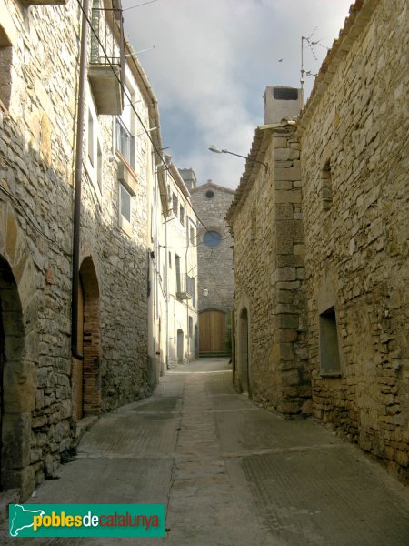 Savallà del Comtat, un carrer (Foto: Albert Esteves, 2009) Savallà del Comtat, un carrer