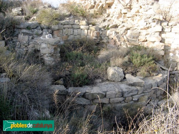 Conesa - Torlanda, restes del castell (Foto: Albert Esteves, 2009) Conesa - Torlanda, restes del castell