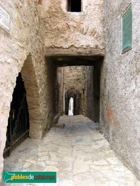 Sarral - Carrer dels Jueus (Foto: Albert Esteves, 2010) Sarral - Carrer dels Jueus