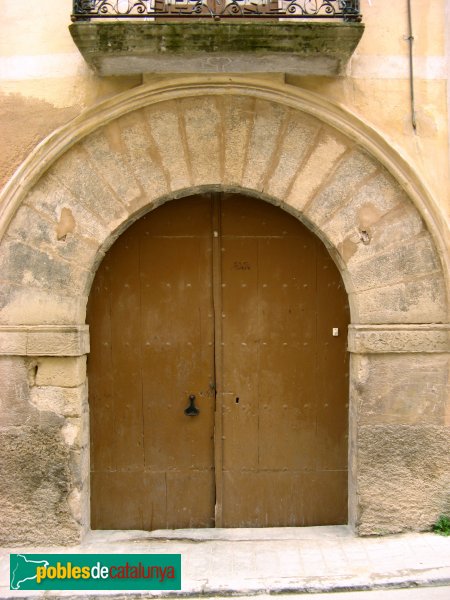 Sarral - Carrer Nou, 6 (Foto: Albert Esteves, 2010) Sarral - Carrer Nou, 6