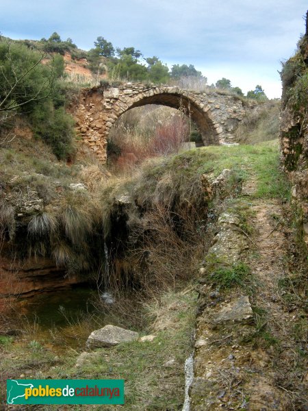 Sarral - Pont d'Anguera (Foto: Albert Esteves, 2010) Sarral - Pont d'Anguera