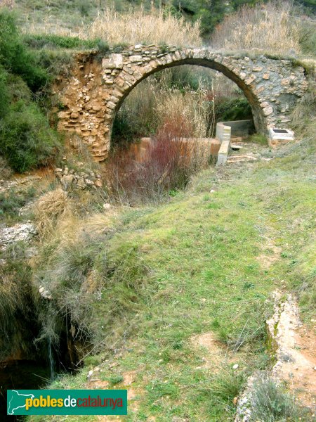 Sarral - Pont d'Anguera (Foto: Albert Esteves, 2010) Sarral - Pont d'Anguera