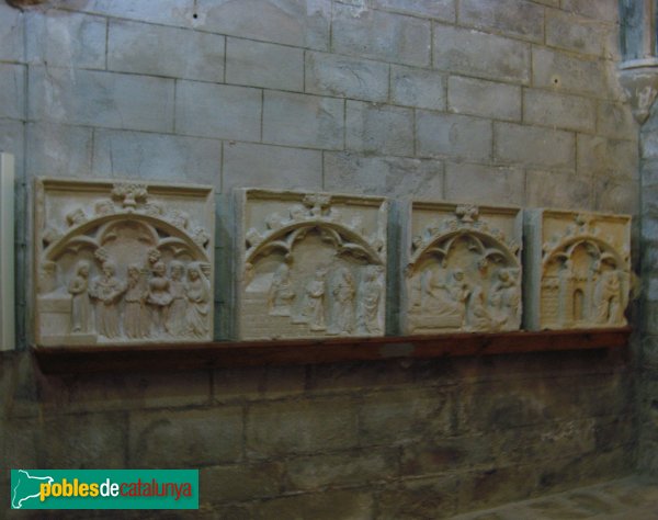 Vallfogona de Riucorb - Església de Santa Maria, retaule de la Concepció