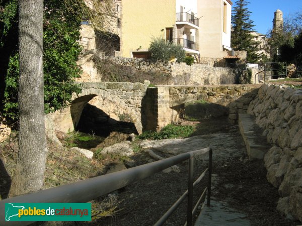 Vallclara - Pont Vell (Foto: Albert Esteves, 2010) Vallclara - Pont Vell