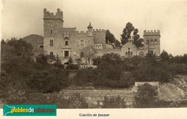 Cabrils - Castell de can Jaumar, 1946 (Foto: enviada per David Marín) Cabrils - Castell de can Jaumar, 1946