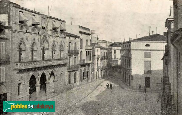 Terrassa - Ajuntament, abans de la reforma, 1930 Terrassa - Ajuntament, abans de la reforma, 1930