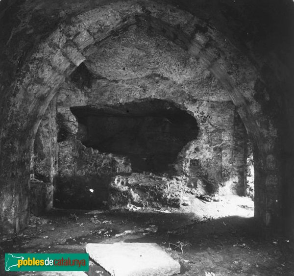 Matadepera - Santa Agnès (Foto: Josep Salvany - Fons Salvany, Biblioteca de Catalunya, 1926) Matadepera - Santa Agnès