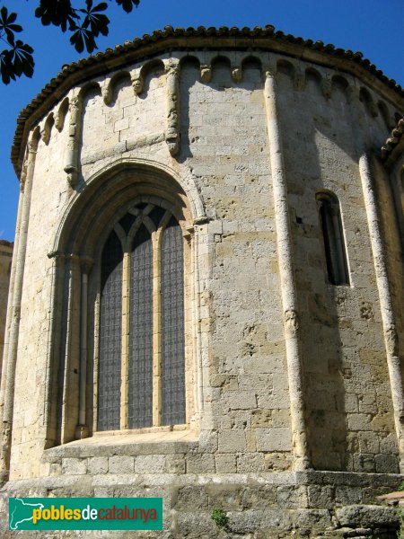 Sant Cugat del Vallès - Absis del monestir, absis central