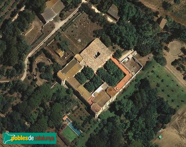 Fortià - Granja de Fortianell, vista aèria (Foto: Institut Cartogràfic de Catalunya, 2010) Fortià - Granja de Fortianell, vista aèria