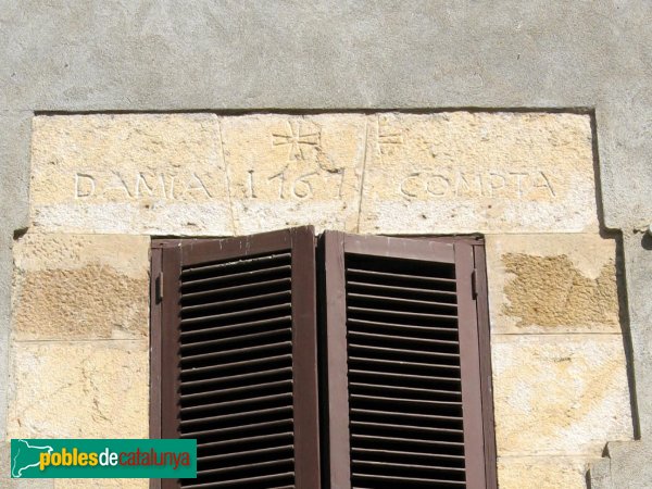 Garriguella - Llinda de 1767 (Foto: Albert Esteves, 2010) Garriguella - Llinda de 1767