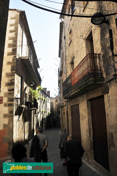 Santa Coloma de Queralt - Call jueu (Foto: Joan Sánchez Sabé, 2009) Santa Coloma de Queralt - Call jueu