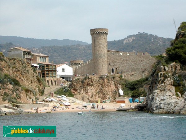 Tossa de Mar - Murallaes. Torre del Codolar