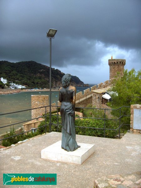 Tossa de Mar - Monument a Ava Gardner (Foto: <i>Georges Jansoone</i>, 2009) Tossa de Mar - Monument a Ava Gardner