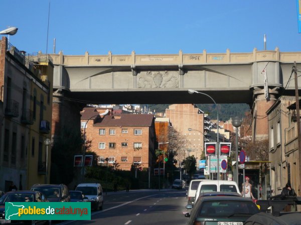 Barcelona - Viaducte de Vallcarca (Foto: Pere López, 2006) Barcelona - Viaducte de Vallcarca