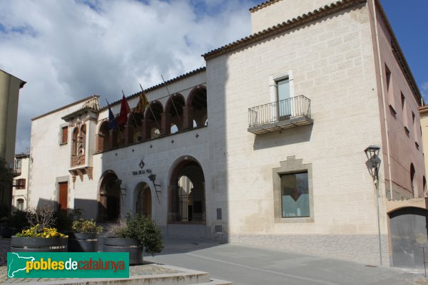 Hostalric - Casa de la Vila (Foto: Albert Esteves, 2011) Hostalric - Casa de la Vila