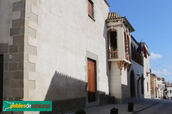 Hostalric - Casa de la Vila (Foto: Albert Esteves, 2011) Hostalric - Casa de la Vila