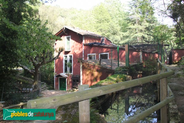 Arbúcies - Molí de les Pipes (Foto: Albert Esteves, 2011) Arbúcies - Molí de les Pipes