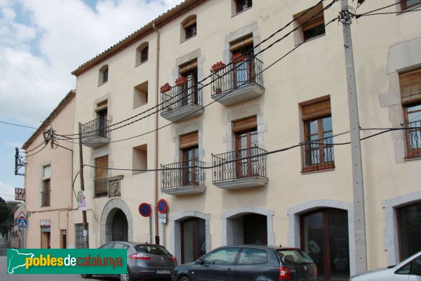 Breda - Palau de l'Abat. Façana exterior