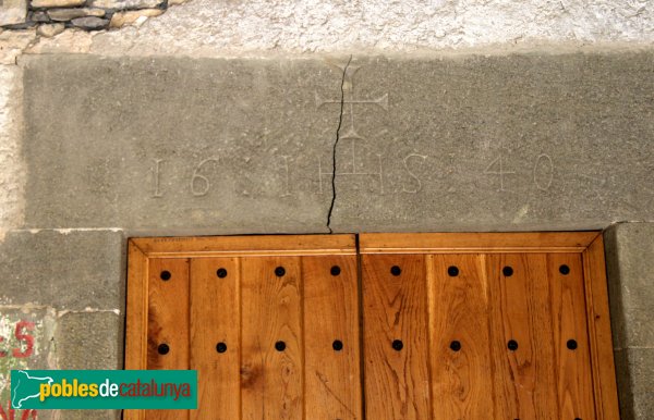 Susqueda - Santa Anna del Grau (Foto: Albert Esteves, 2011) Susqueda - Santa Anna del Grau