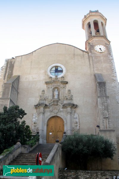 Llançà - Església de Sant Vicenç (Foto: Albert Esteves, 2011) Llançà - Església de Sant Vicenç