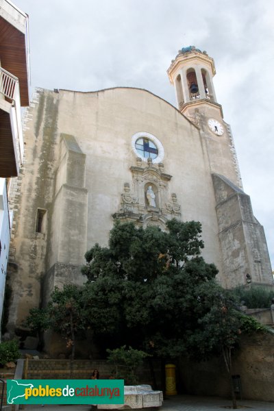 Llançà - Església de Sant Vicenç (Foto: Albert Esteves, 2011) Llançà - Església de Sant Vicenç