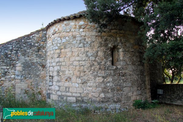 Avinyonet de Puigventós - Santa Eugènia, absis (Foto: Albert Esteves, 2011) Avinyonet de Puigventós - Santa Eugènia, absis