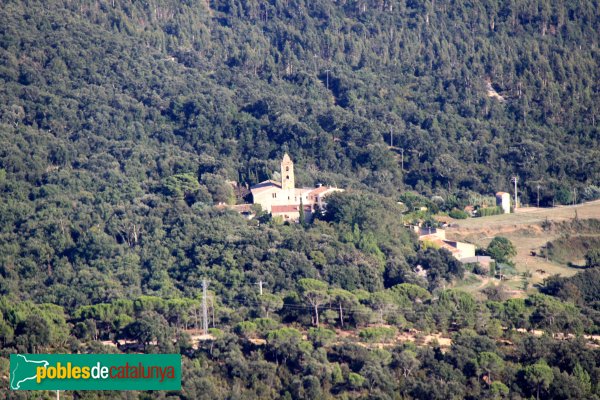 Riudarenes - L´Esparra, des d'Argimon (Foto: Albert Esteves, 2011) Riudarenes - L´Esparra, des d'Argimon