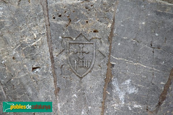 Pont de Molins - Monestir del Roure, detall (Foto: Albert Esteves, 2011) Pont de Molins - Monestir del Roure, detall