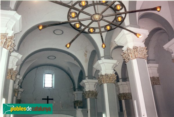 Rocafort de Queralt - Església de Sant Salvador, interior (Foto: Joan Yeguas) Rocafort de Queralt - Església de Sant Salvador, interior