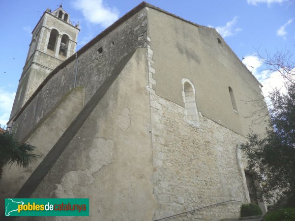 Vilanant - Església de Santa Maria (Foto: Tantarantana, 2008) Vilanant - Església de Santa Maria