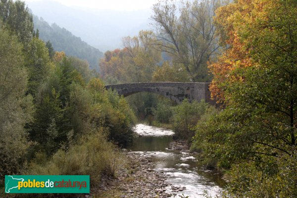 Sant Llorenç de la Muga - Pont Vell (Foto: Albert Esteves, 2011) Sant Llorenç de la Muga - Pont Vell