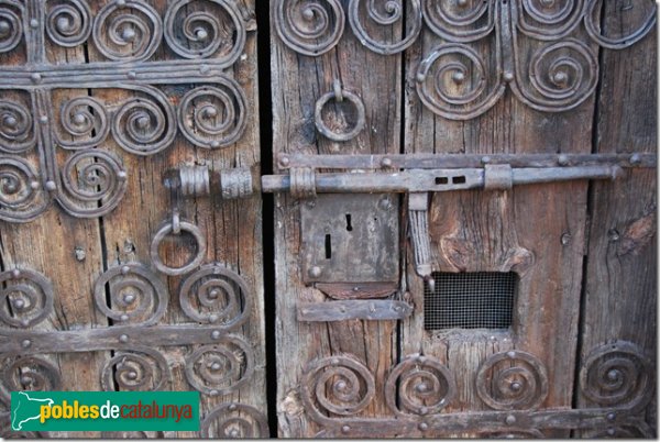 Sant Genís de Montellà - Porta